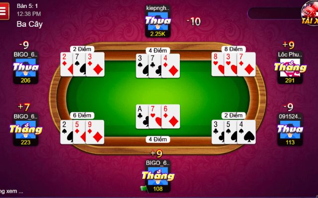 Giới thiệu game bài 3 cây hấp dẫn