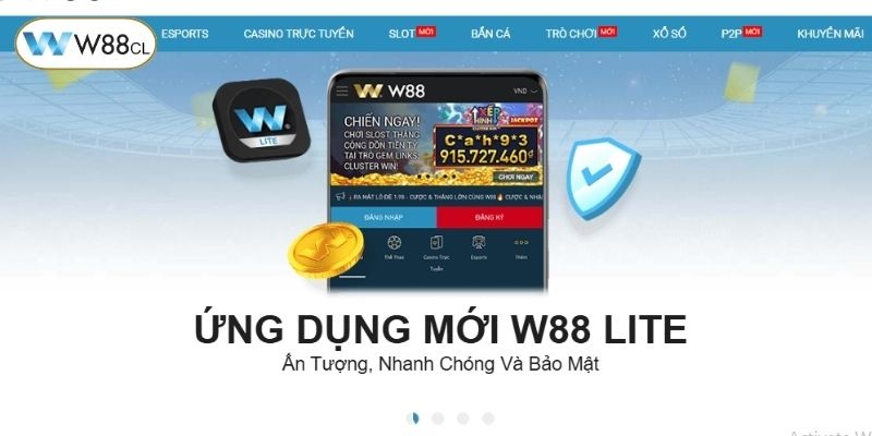 Tải app W88 là lựa chọn giải trí lý tưởng và tiện ích cho bet thủ