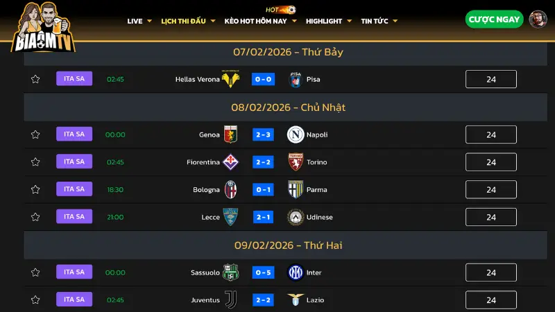 Những tính năng vượt trội của ứng dụng Biaomtv